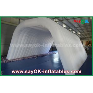 Air Inflatable Tent Custom Made Adult White Inflatable Tunnel Tent For Event /