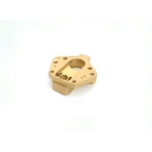 Customization Mechanical Brass CNC Parts Surface Chamfering