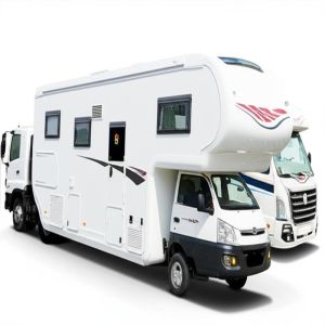 China Customization Truck Camper Motorhomes with Caravan Trailers and Alcove Optional on sale