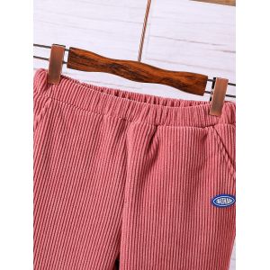 Front Pockets Custom Embroidered Pants Anti Shrink For Workout Everyday Wear