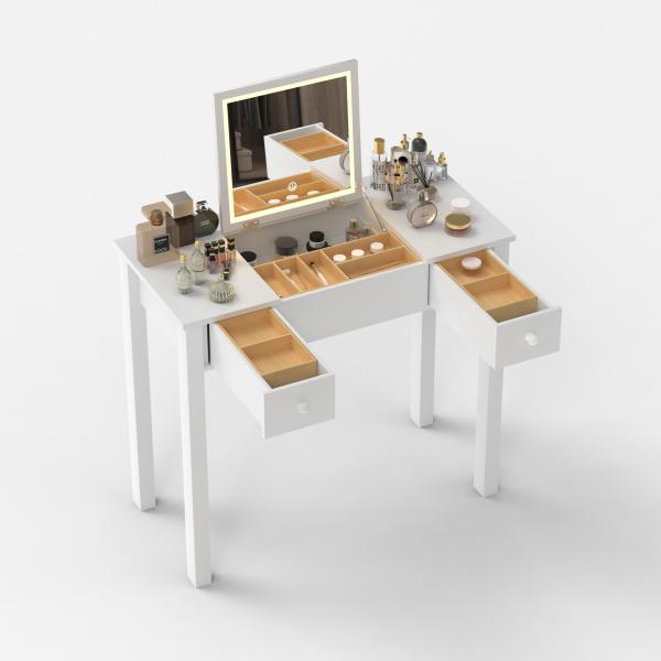 LED light Makeup Dressing Tables E1 With Mirror
