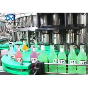 Beverage Plant Glass Bottle Filling And Capping Machine Large Capacity