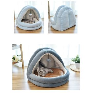 PP Cotton Removable Plush Pet Beds