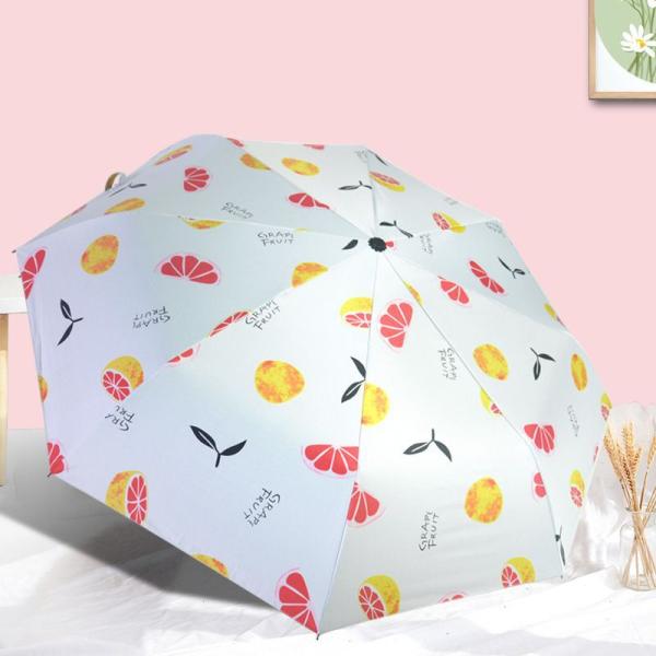 Custom Logo Printing Super Waterproof Portable Solid Color 3 Folding Auto Open Umbrella
