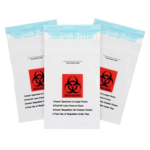 95kap LDPE Thick 0.04mm Autoclave Plastic Bags Biohazard Ziplock