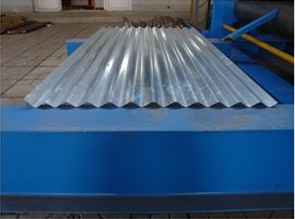 PLC Control Corrugated Roof Panel Roll Forming Machine For Thick 0.25 - 3mm
