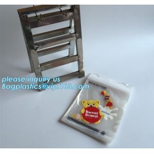 100% Biodegradable Plastic zipper Poly HDPE and LDPE wicket Poly grip Bag, food