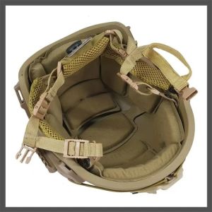 Blue Black Military Helmet Full Face NIJ3A War Security Military Bulletproof