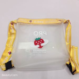 Hot Sales Factory PEVA Reusable Drawstring Bag eco Friendly Packaging Bag