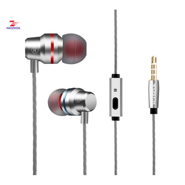 Quality small ear buds with mircophone volume control  answer calling and ring off earphone with 6 u Speaker Φ10mm for sale