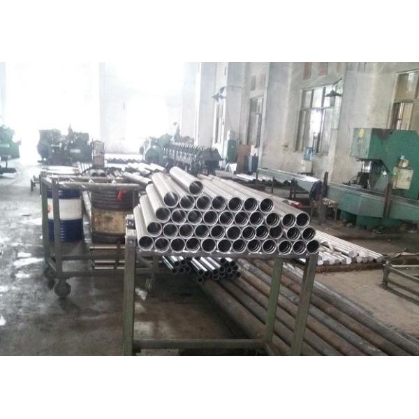 Quenched / Tempered Hollow Steel Round Bar With Chrome Plating