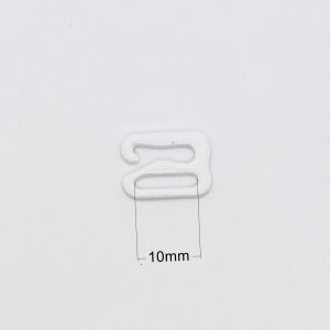 Nylon Coated 10mm Bra Strap Hook Adjuster Good Hardness