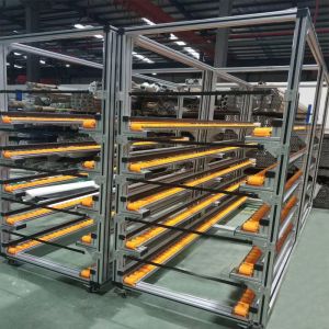 Alloy And Abs Fluent Roller Track For Frame Sliding