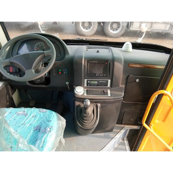 Safety 19 Seater Minibus 7m Luxurious School Bus Travel Multi - Purpose