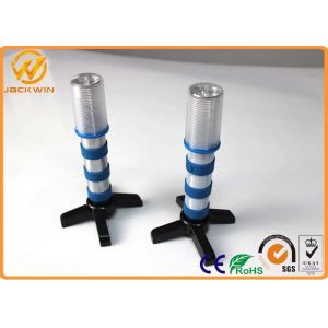 High Brightness 3PCS AAA Battery Led Power Road Flares With Push Button