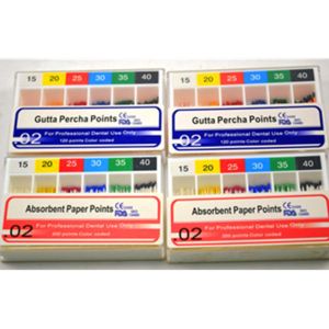 Teeth Dental Gutta Percha Points , Clean Protaper Gutta Percha Points