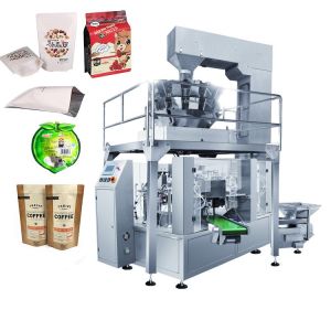 FXJ Zipper Pouch Filling Machine 60mm Doypack Sealing Machine