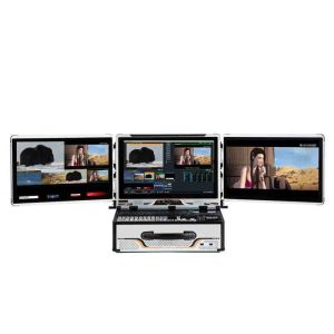 China 16G RAM 17.3 inch Live Streaming System with Audio and Radio Advanced Technology on sale