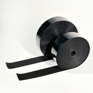 Quick Easy Attachment Outdoor Hook And Loop Tape Black
