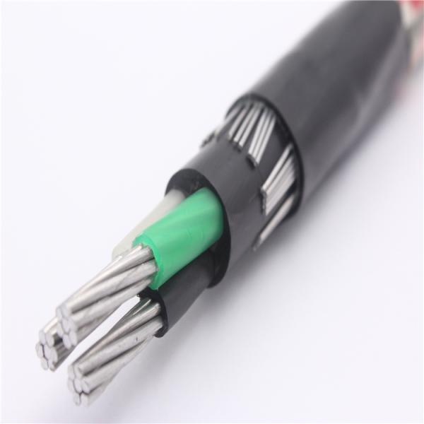 Best Price 6 AWG ACSR Low Voltage Electrical Cable Two Phases Concentric XLPE PVC EPR Insulation Tinned Copper Overhead