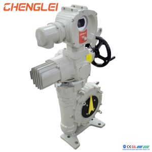Aluminum Alloy CE Certified Electric Valve Actuator with Modulating Control for