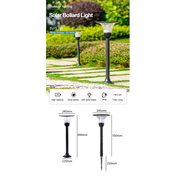 Smart RGBWW Solar Lawn Light