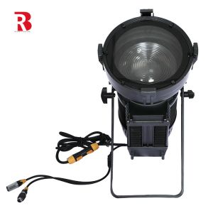China 3000K-6000K RDM / DMX RGBAL LED Fresnel Light With Auto Zoom Stage Studio Light on sale