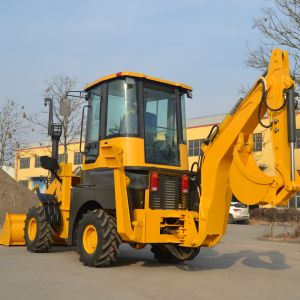 WZ30-25 Four Wheel 7.5t Backhoe Loader Machine With CUMMINS Engine