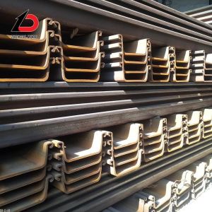 Flat Interlocking Pipe Pile AISI Standard Hot Rolled Sheet Pile