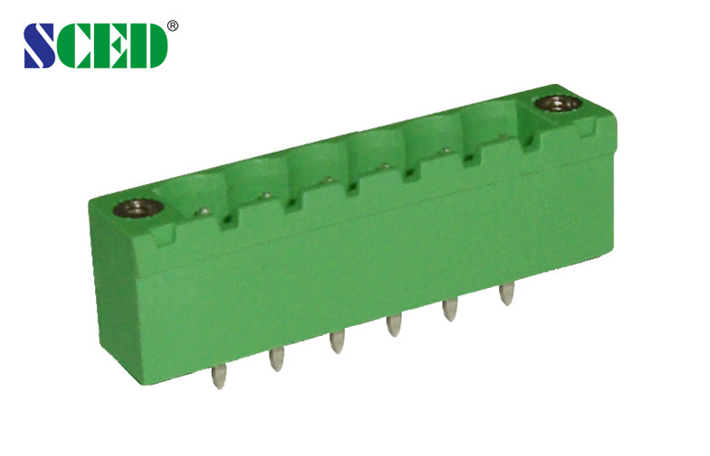 Wholesale Plug - in Terminal Block Male Sockets Pitch 5.08mm Header 300V 18A 2 - 22P from china suppliers