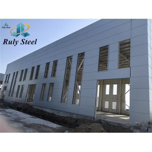 High Strength Steel Frame Structure Warehouse Prefab Metal Building