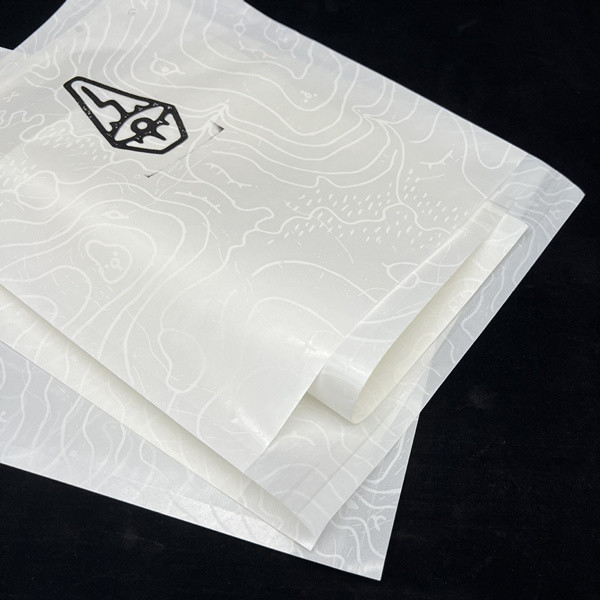Custom Printed Waterproof Eco Friendly Glassine Paper Envelope Compostable For Clothing Packaging