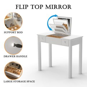 LED light Makeup Dressing Tables E1 With Mirror