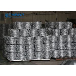 China Flatwrap Razor Wire Fence Silver Color Security Barrier With Sharp Edges on sale