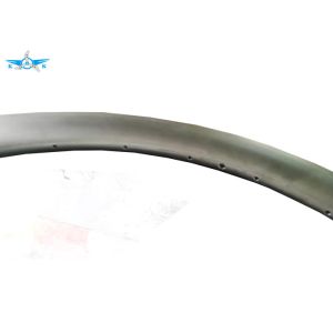 700C 25mm Width Carbon Fiber Wheelchair 255 Degree Clincher Rims Tubeless