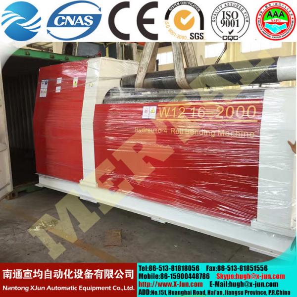 Hydraulic CNC Plate rolling machine /4 Roll Plate Rolling Machine with CE