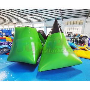 0.6mm PVC Paintball Blow Up Bunkers Shooting Obstacle Barrier