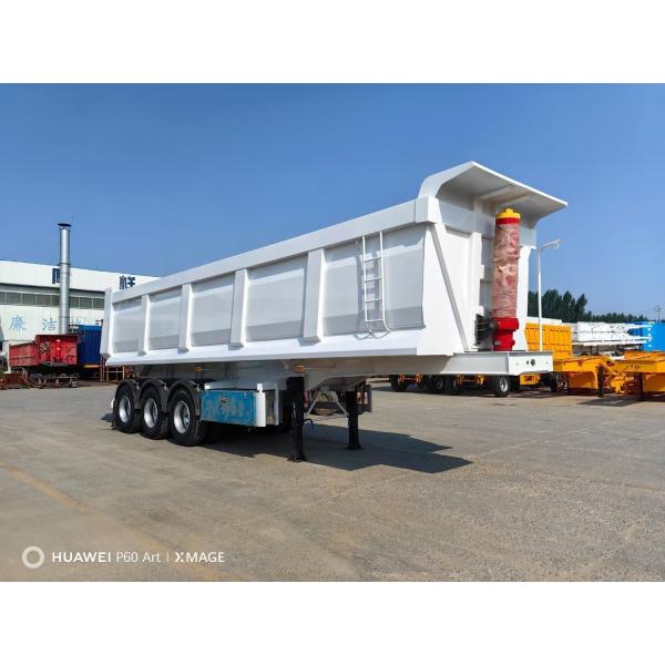 12 Tire 3 Axle Tractor Tipper Dumper Tipping Transport Dump Semi Trailer by Fuwa