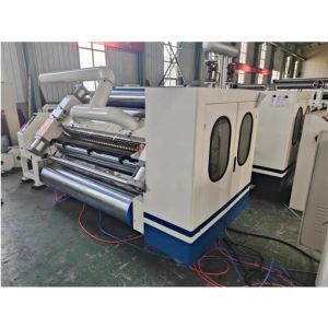 High Speed Fingerless Model 2 Ply Single Facer Corrugator Machine For Superior