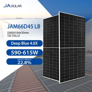 590W 595W 600W 605W 610W 615W N Type Solar Panels with Anodized Aluminium Alloy