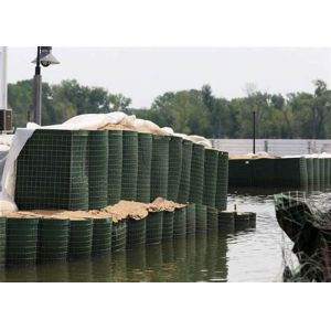 3.5mm Welded Mesh Galvanized Iron Wire Hesco Flood Barrier