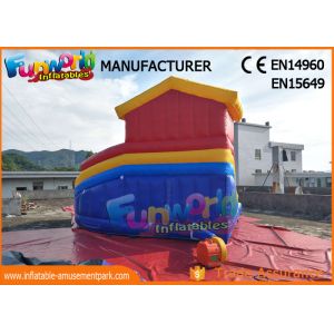 Water - Proof Giant Inflatable Water Slide / Outdoor Inflatable Pool Park