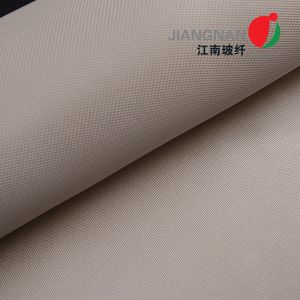 China High Silica E Glass Fiberglass Cloth For Smoke Curtain 300 600g/M2 High Silica Cloth on sale