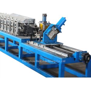 Wholesale PLC Automatic Ceiling Channel Roll Forming Machine For Making C U L T Ceiling Grid from china suppliers