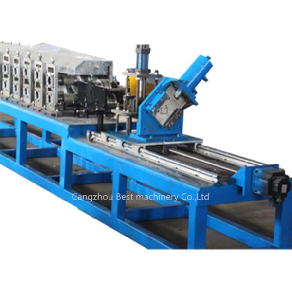 Quality Stud And Track Roll Forming Machine PLC Control Flying Saw Cutting Type for sale