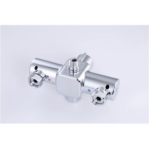 Electric Shower Thermostatic Control Valve Metal Concealed Wall Mounted Switch