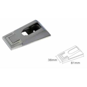 Wardrobe Removable Oval Tube Holder Support