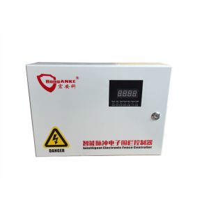 1 Zone 4 Wires Pulse Electric Fence Energizer DC 24V LED Indicator 5.0J Energy