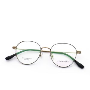 Wholesale Light Titanium Glasses New Retro Literature And Art ZTO 023 from china suppliers