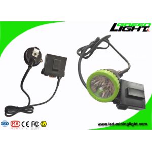 China Aluminum Cup Rechargeable Led Headlamp , Outdoor Coal Mining Lights 11.2Ah For Hunting on sale